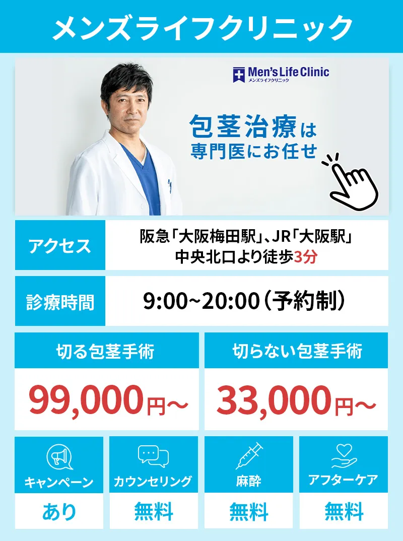 メンズライフクリニック梅田院