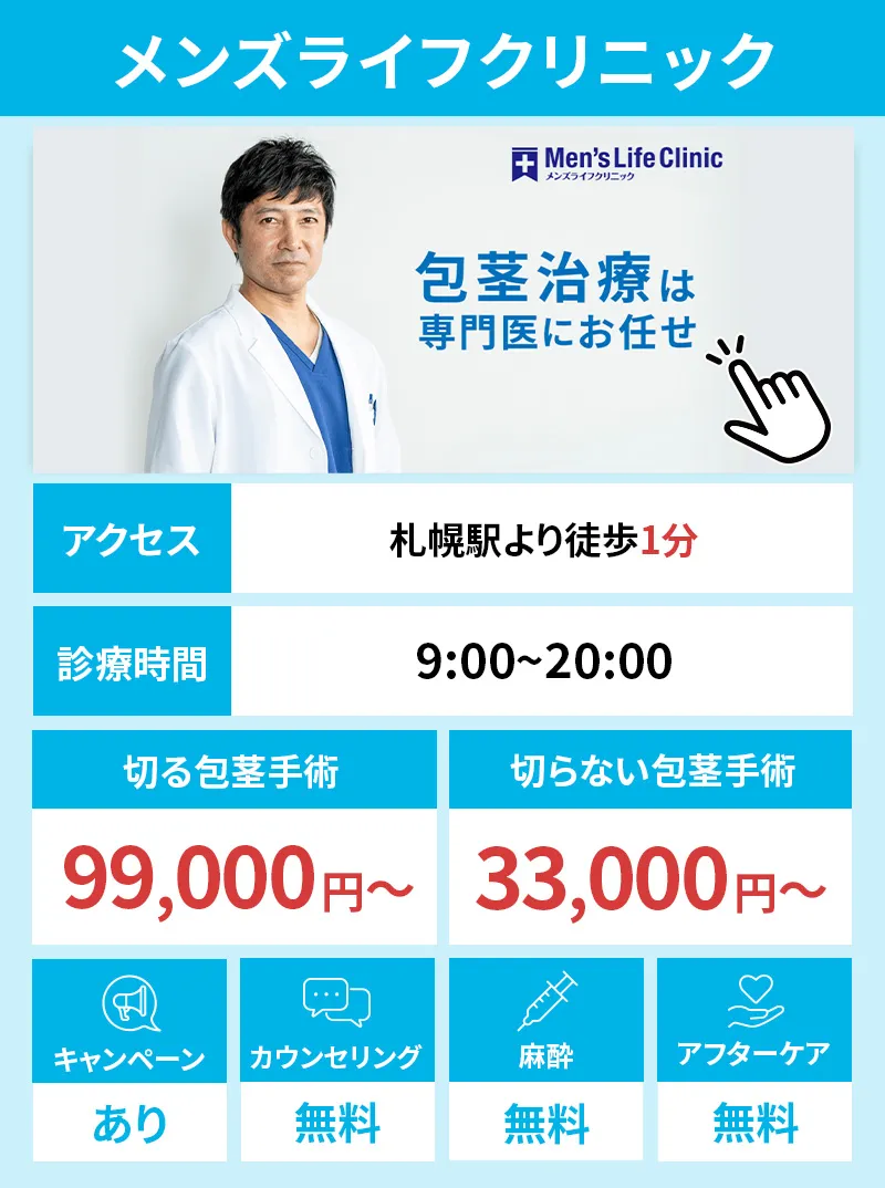 メンズライフクリニック 札幌院