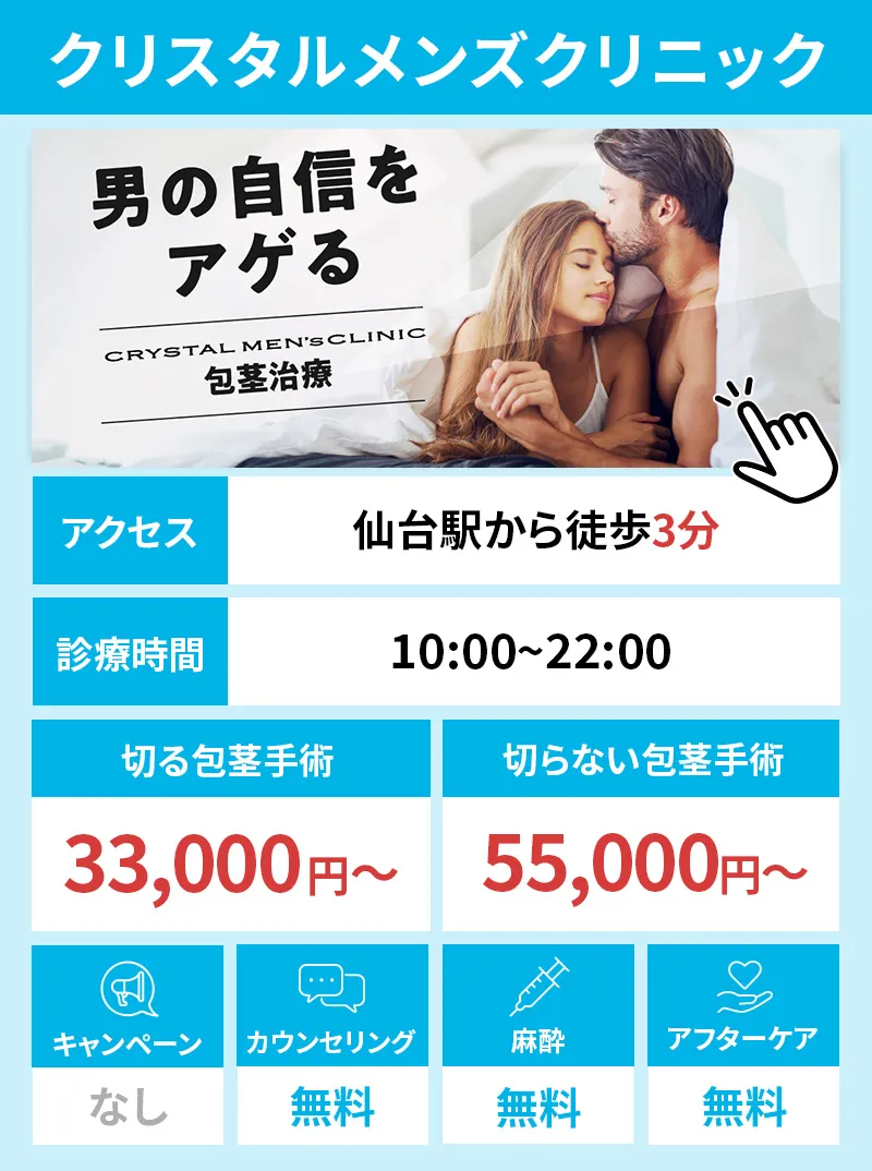 クリスタルメンズクリニック仙台院